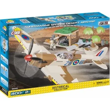 Stavebnice COBI Cobi World War II 5545 Supermarine Spitfire MK.IX Desert Airstrip