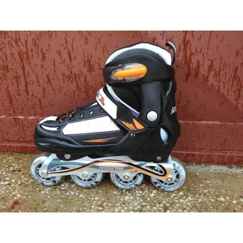 ACTIVE PRO Kolečkové brusle Velikost 34-37, černá/oranžová barva