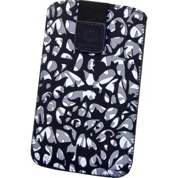 Pouzdro na mobilní telefon RedPoint Velvet Black and White velikost 5XL
