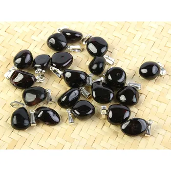 Přívěsek Granát rodolit valounek přívěsek Ag úchyt