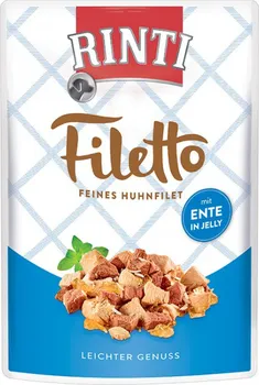 Krmivo pro psa Rinti Filetto 100 g kuře/kachna v želé