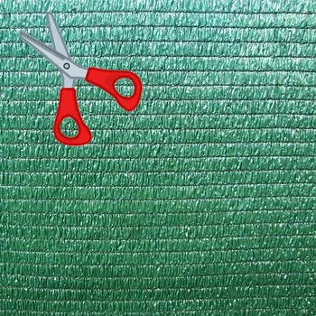 Stínicí plachta Stínící tkanina 200 g/m2, zelená, výška 1,2m - metráž (Zelená 100% stínící tkanina – rašlový úplet)