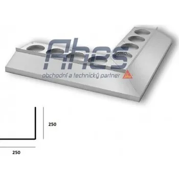 Stavební profil Roh MAXI, Barva AL přírodní
