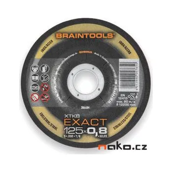 Brusný kotouč RHODIUS 125x0.8 XTK8 EXACT řezný kotouč