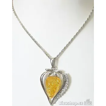 Náhrdelník Řetízek s přívěškem Srdce 268501