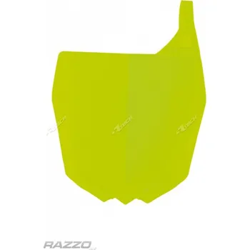 Přední tabulka RTech Front Plate Yamaha YZ125/YZ250 15-21 YZ250F 10-18 YZ450F 10-17 neon žlutá