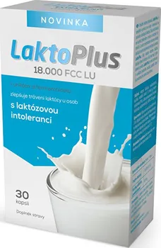 Přírodní produkt Salutem Pharma LaktoPlus 18.000 FCC LU 30 cps.