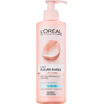 L'Oréal Paris Skin Expert Odličovací mléko s květinovými výtažky pro normální a smíšenou pleť 400 ml