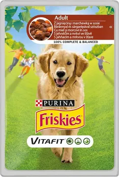 Krmivo pro psa Purina Friskies Vitafit Adult jehněčí s mrkví 100 g