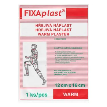 Náplast FIXAplast hřejivá náplast 12 x 16 cm 2 ks