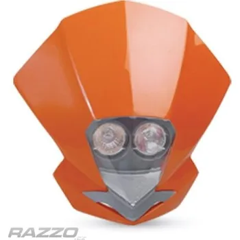 Cyklosvítilna Polisport přední světlo EMX Dual Stříbrná