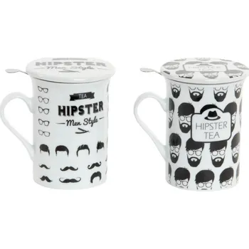 Vánoce Hrnek Hipster set se sítkem - 280 ml
