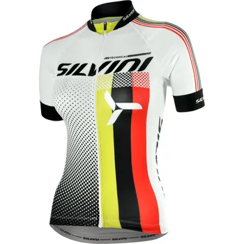 cyklistický dres Silvini Team WD837 bílý