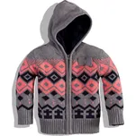 Dívčí zateplený svetr Dirkje šedý Velikost: 62