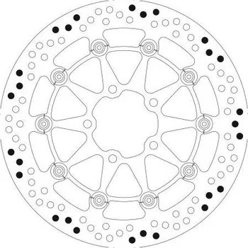 Brzdový kotouč Přední brzdový kotouč SBS - Suzuki DL 650 V-Strom, 650ccm - 04-06