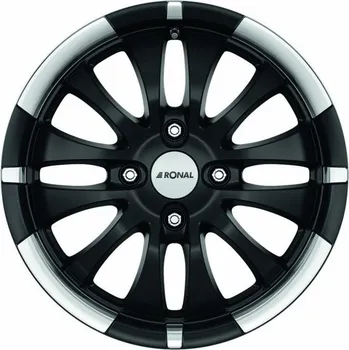 Alu kolo Ronal R59 jetblack-matt-hornkopiert 7,5x18 5x108 ET50