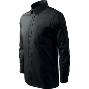 Pánská košile MALFINI Košile SHIRT LONG SLEEVE MAN 125g, různé barvy Velikost XXL černé