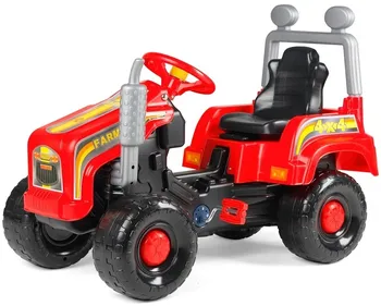 Dětské šlapadlo Aldotrade Šlapací traktor Maxi Červená