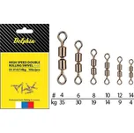 Obratlík Delphin Hi speed double rolling swivel - BN 8 / 19kg / 10ks