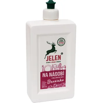 Mycí prostředek Jelen na nádobí brusinka 500 ml