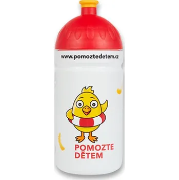Láhev Zdravá lahev Pomozte dětem 0,5 l imitovaná edice