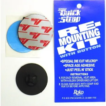 Moto bunda QUICK STRAP QUICK STRAPS - Remount Kit - včetně trnu Červená