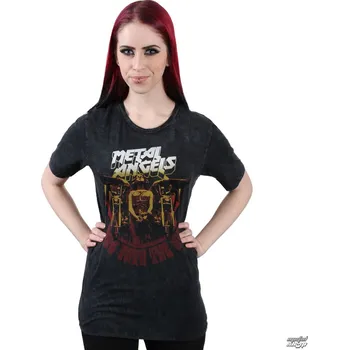 Dámské tričko tričko street dámské - ANGELS WASHED - METAL MULISHA - SLT_FA7718019.01 - M