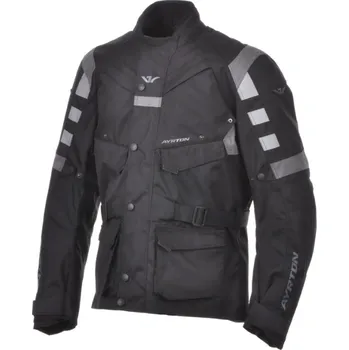 Ayrton Fuel černá/šedá , 3XL