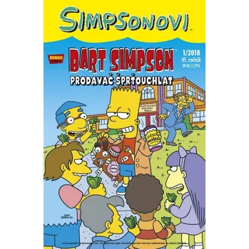 Simpsonovi - Bart Simpson 1/2018: Prodavač šprťouchlat - Matt Groening