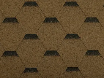 Střešní krytina Gutta Guttatec Hexagonal hnědá