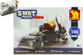 ostatní stavebnice Dromader SWAT Policie Auto 146 ks