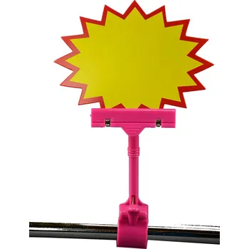 Etiketovací kleště Memo clip na cenovky se skřipcem X-4 růžový (X-4ru)