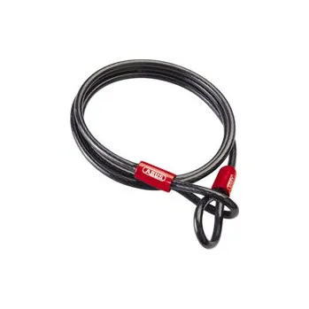 Zámek na kolo Flexibilní ocelové lano Cobra, 200 cm (Ocelové lano, délka 200 cm)