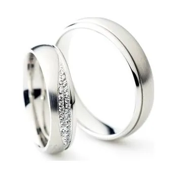 Prsten Snubní prsteny z chirurgické oceli OC1102