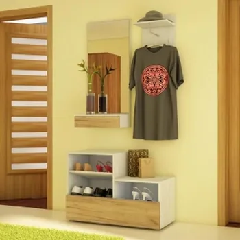 Předsíňová stěna Předsíňová stěna, předsíň City - Moderní předsíňová stěna