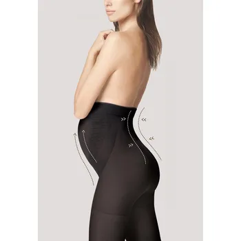 Dámské punčochy Fiore Mama 100 Antibacterial • 2-S • grafitově šedá • punčochové kalhoty 100 DEN