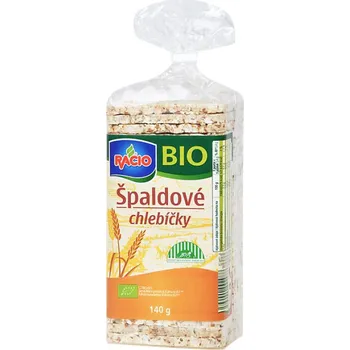 Fitness strava RACIO Bio chlebíčky špaldové 140 g 
