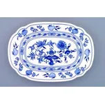 Český porcelán, a.s., Dubí Mísa plochá hranatá 24 cm, cibulák, Český porcelán