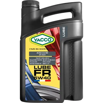 Motorový olej Yacco LUBE FR 5W-40 *5l