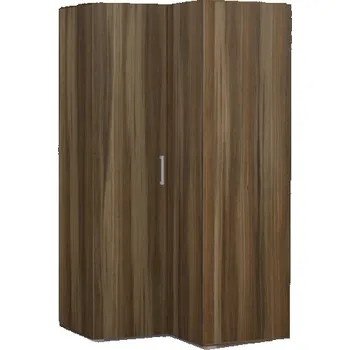 Šatní skříň Rohová šatní skříň REA Venezia 5 - ořech rockpile