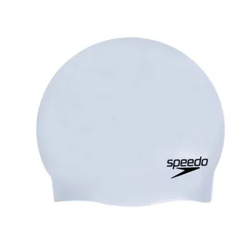 Plavecká čepice Speedo Silicon Moulded Cap, šedá