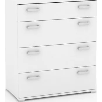 Komoda Šuplíková komoda REA Sisa 3 - bílá