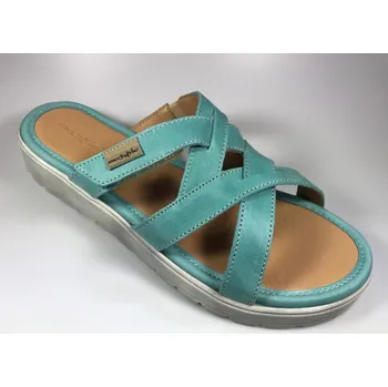 Dámská zdravotní obuv MEDISTYLE BERENIKA 7B-SL17/1 pantofel tyrkys, --- - 40