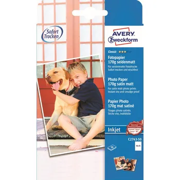 Fotopapír Avery Zweckform C2743-50 50 listů