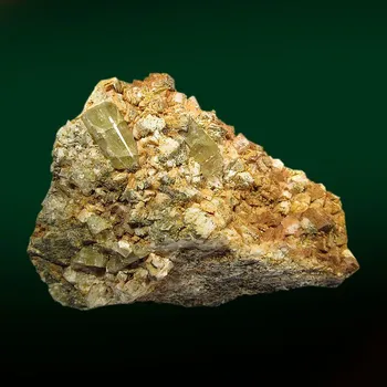 Přírodní kámen Apatit z Maroka 102x80mm,&nbsp; krystal: 20x11mm