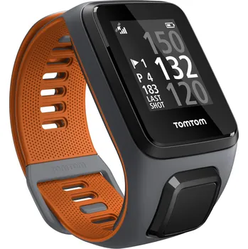 Chytré hodinky Tomtom GPS hodinky Golfer 2 SE šedé/oranžové L