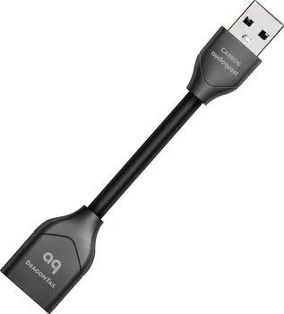 Datový kabel Audioquest DragonTail Extender USB 2.0 A/A černý