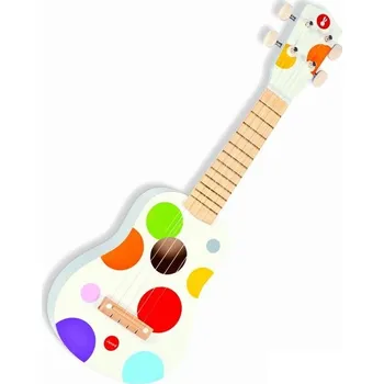 Hudební nástroj pro děti Janod Ukulele Confetti