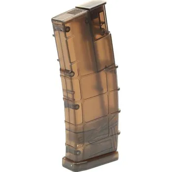 Airsoft 6mm Proshop Ruční rychlo-dobíječka (plnička) ve stylu PMAG na 450 kuliček - hnědá