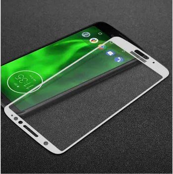 Tvrzené sklo Imak Full Cover pro Motorola Moto G6 Plus Barva: Bílá